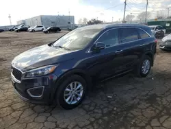 Salvage cars for sale at Chicago Heights, IL auction: 2016 KIA Sorento LX