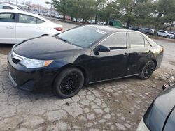 Toyota salvage cars for sale: 2012 Toyota Camry Base