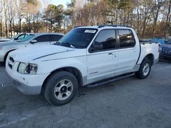 Salvage cars for sale at Austell, GA auction: 2002 Ford Explorer Sport Trac