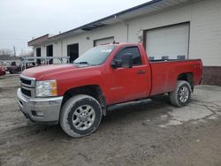 Salvage cars for sale from Copart Indianapolis, IN: 2013 Chevrolet Silverado K3500 LT