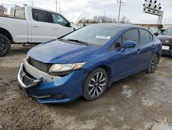 Honda salvage cars for sale: 2015 Honda Civic EXL