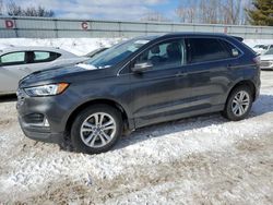 Salvage cars for sale at Davison, MI auction: 2020 Ford Edge SEL