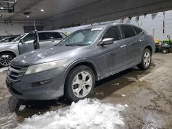 Salvage cars for sale at Candia, NH auction: 2010 Honda Accord Crosstour EXL