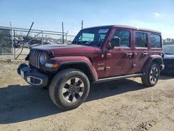 Salvage cars for sale from Copart Laurel, MD: 2021 Jeep Wrangler Unlimited Sahara