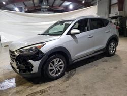 Salvage cars for sale at North Billerica, MA auction: 2017 Hyundai Tucson Limited