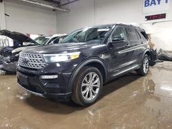 Salvage cars for sale at Elgin, IL auction: 2022 Ford Explorer Limited