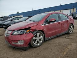 Salvage cars for sale at Woodhaven, MI auction: 2013 Chevrolet Volt