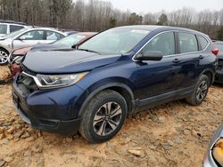 Salvage cars for sale at Chatham, VA auction: 2017 Honda CR-V LX