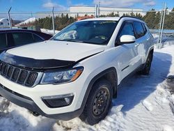 Salvage cars for sale from Copart Elmsdale, NS: 2021 Jeep Compass Sport