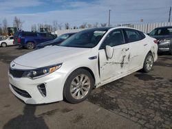 Salvage cars for sale at Portland, OR auction: 2017 KIA Optima EX