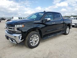 Salvage cars for sale at Houston, TX auction: 2021 Chevrolet Silverado K1500 LTZ