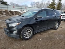 Salvage cars for sale at Davison, MI auction: 2018 Chevrolet Equinox LT