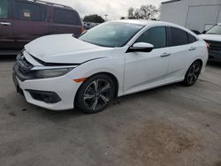 Salvage cars for sale at Sacramento, CA auction: 2016 Honda Civic Touring