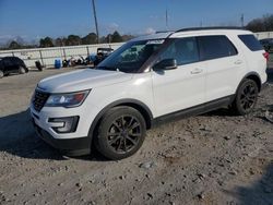 Salvage cars for sale at Montgomery, AL auction: 2017 Ford Explorer XLT