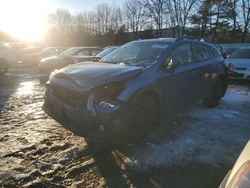 Salvage cars for sale at North Billerica, MA auction: 2018 Subaru Crosstrek Premium