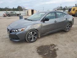 Nissan salvage cars for sale: 2021 Nissan Sentra SV