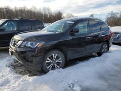 Salvage cars for sale at East Granby, CT auction: 2020 Nissan Pathfinder S