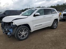 Jeep salvage cars for sale: 2019 Jeep Grand Cherokee Overland