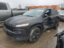 Salvage cars for sale at Bridgeton, MO auction: 2018 Jeep Cherokee Limited