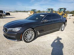 Salvage cars for sale at Arcadia, FL auction: 2016 BMW 740 I