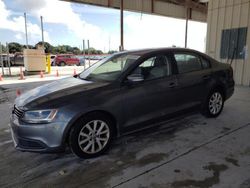 Salvage cars for sale from Copart Homestead, FL: 2012 Volkswagen Jetta SE