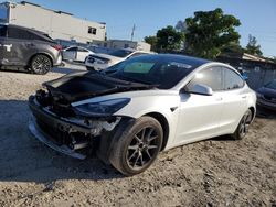 Salvage cars for sale at Opa Locka, FL auction: 2023 Tesla Model 3