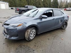 2018 Toyota Corolla L en venta en Arlington, WA