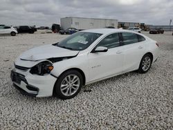 Carros salvage sin ofertas aún a la venta en subasta: 2018 Chevrolet Malibu LT