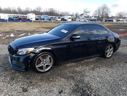 Mercedes-Benz salvage cars for sale: 2016 Mercedes-Benz C 300 4matic