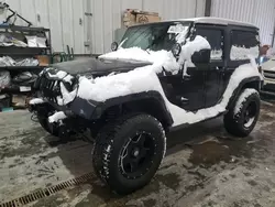 Salvage cars for sale at Kansas City, KS auction: 2012 Jeep Wrangler Sahara