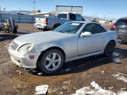 Salvage cars for sale at Colorado Springs, CO auction: 2001 Mercedes-Benz SLK 320