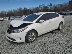 2017 KIA Forte LX en venta en Mebane, NC