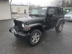 Salvage cars for sale at Grantville, PA auction: 2012 Jeep Wrangler Sport