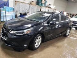 Salvage cars for sale at Elgin, IL auction: 2016 Chevrolet Cruze LT