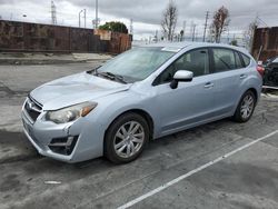 Vehiculos salvage en venta de Copart Wilmington, CA: 2016 Subaru Impreza Premium