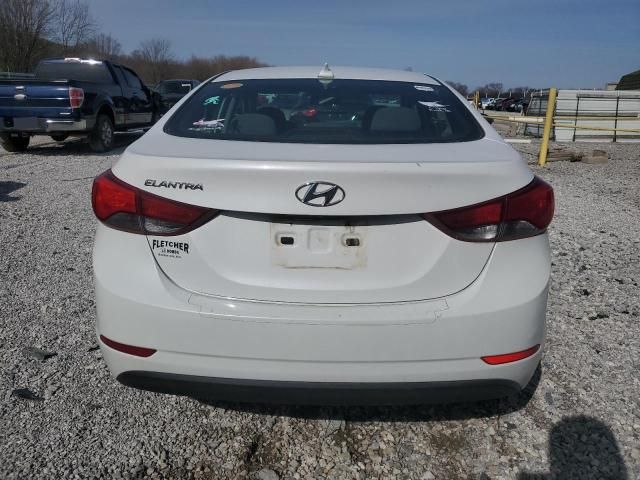 2016 Hyundai Elantra SE