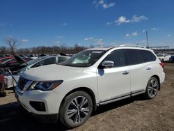 Nissan salvage cars for sale: 2017 Nissan Pathfinder S