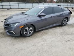 Salvage cars for sale at Hampton, VA auction: 2019 Honda Civic LX