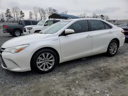 2017 Toyota Camry Hybrid en venta en Spartanburg, SC