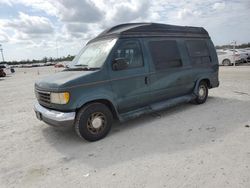 Salvage cars for sale at Arcadia, FL auction: 1996 Ford Econoline E150 Van