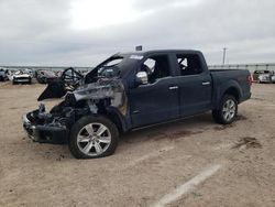 Salvage cars for sale at Amarillo, TX auction: 2016 Ford F150 Supercrew