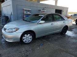 Toyota salvage cars for sale: 2005 Toyota Camry LE