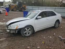 Salvage cars for sale at Knightdale, NC auction: 2003 Honda Accord EX