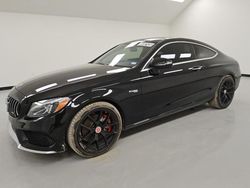 Salvage cars for sale at Houston, TX auction: 2018 Mercedes-Benz C300