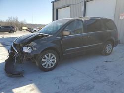 Salvage cars for sale at Cahokia Heights, IL auction: 2015 Chrysler Town & Country Touring