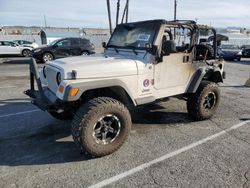 Salvage cars for sale at Van Nuys, CA auction: 2006 Jeep Wrangler / TJ SE