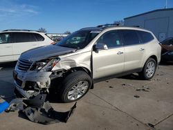 Salvage cars for sale at Sacramento, CA auction: 2013 Chevrolet Traverse LT