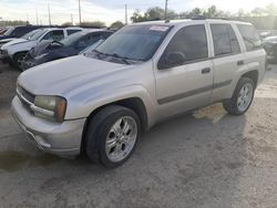 Chevrolet salvage cars for sale: 2005 Chevrolet Trailblazer LS