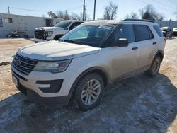 Ford Explorer salvage cars for sale: 2017 Ford Explorer