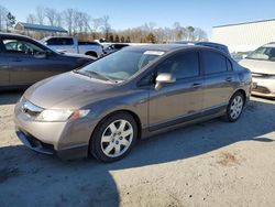 Salvage cars for sale at Spartanburg, SC auction: 2009 Honda Civic LX